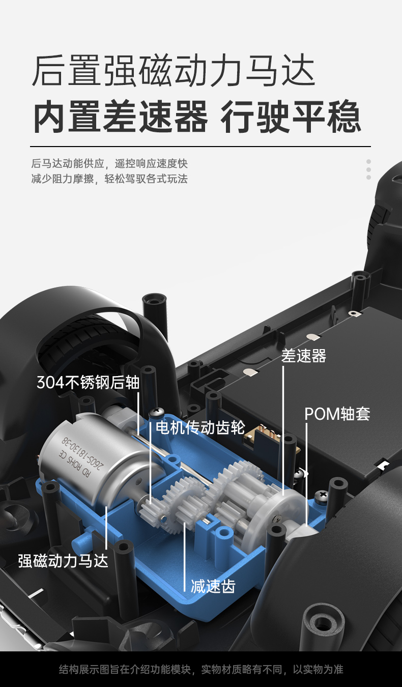 星辉布加迪Divo遥控汽车限量版IP授权高速移动跑车模型玩具  常规手柄遥控板