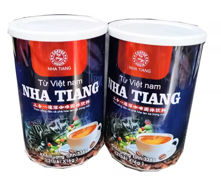 NHATIANG 越南猫屎咖啡三合一336克 21条*16克