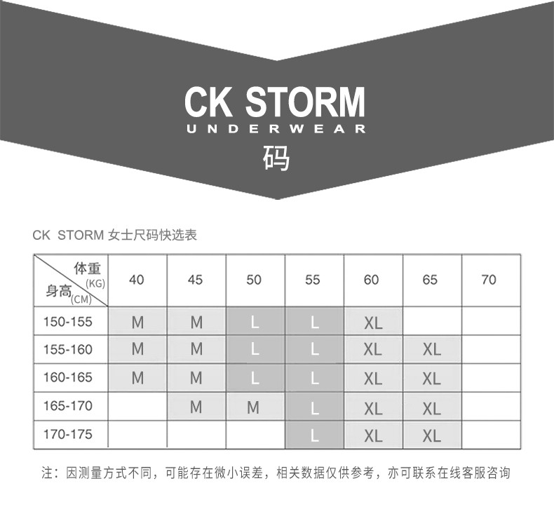  CK STORM 女士内裤 商场款蕾丝无痕三角裤CK-W01N0672