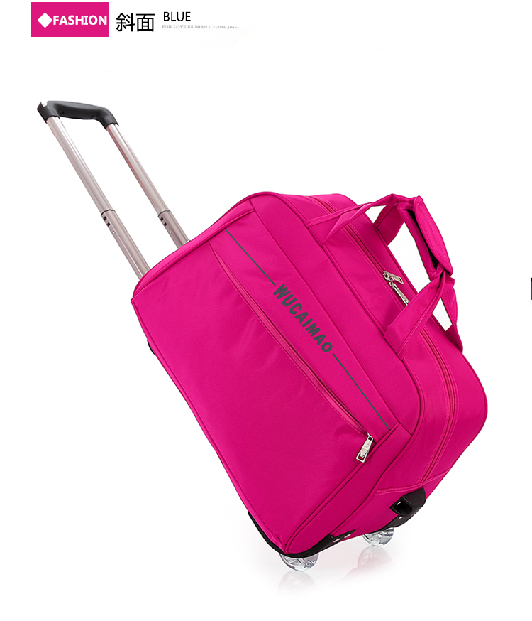迪阿伦 旅行包女拉杆包手提行李包男大容量旅游包袋登机箱包折叠韩版新款