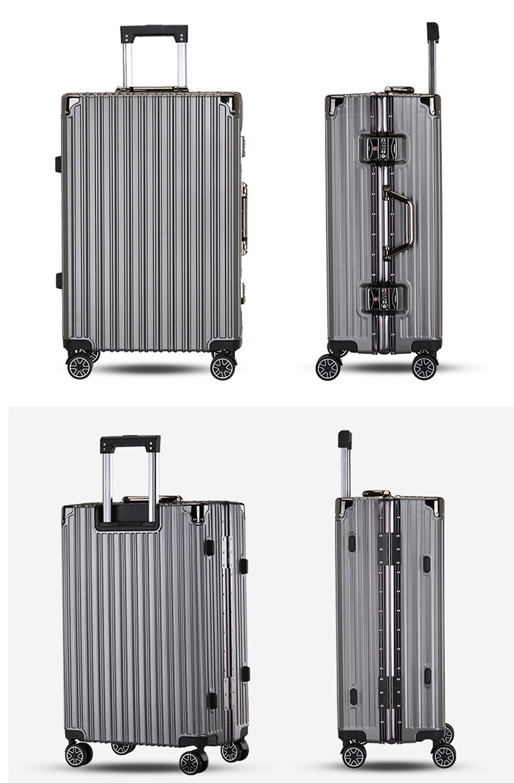 迪阿伦 铝框拉杆箱20旅行密码登机22寸学生行李箱女万向轮男硬箱