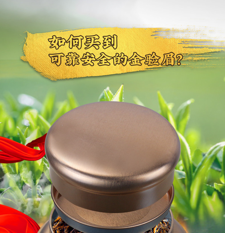 【邮政扶贫】农夫乡情 金骏眉茶叶高档罐装500g 2019新茶送礼小种红茶红罐装包邮