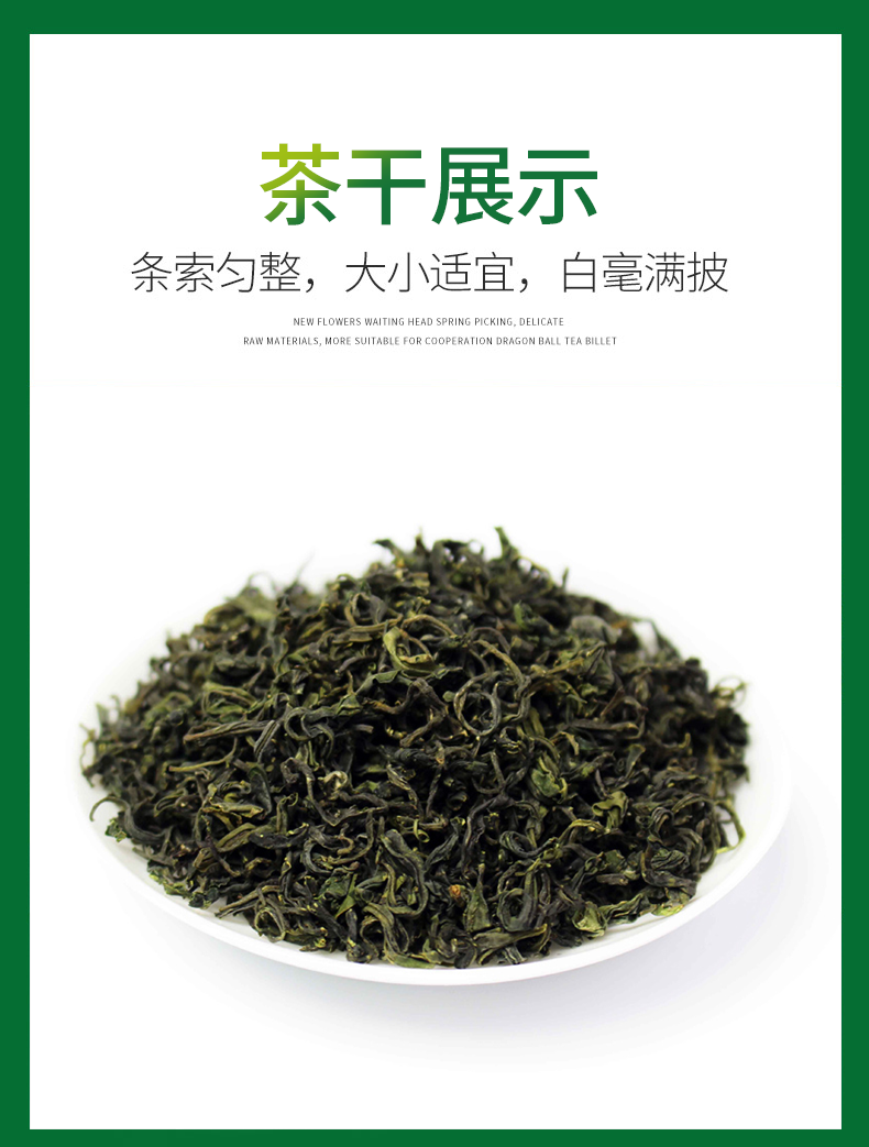 【春茶节】农夫乡情2023年新茶宜昌特产高山春茶炒青绿茶250g*2袋装