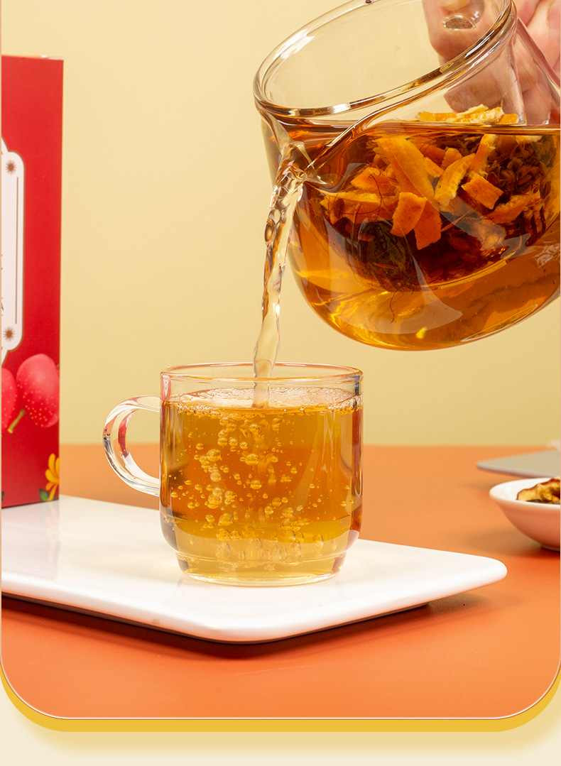 回春集乌梅山楂茶120克山楂橘皮组合手工茶