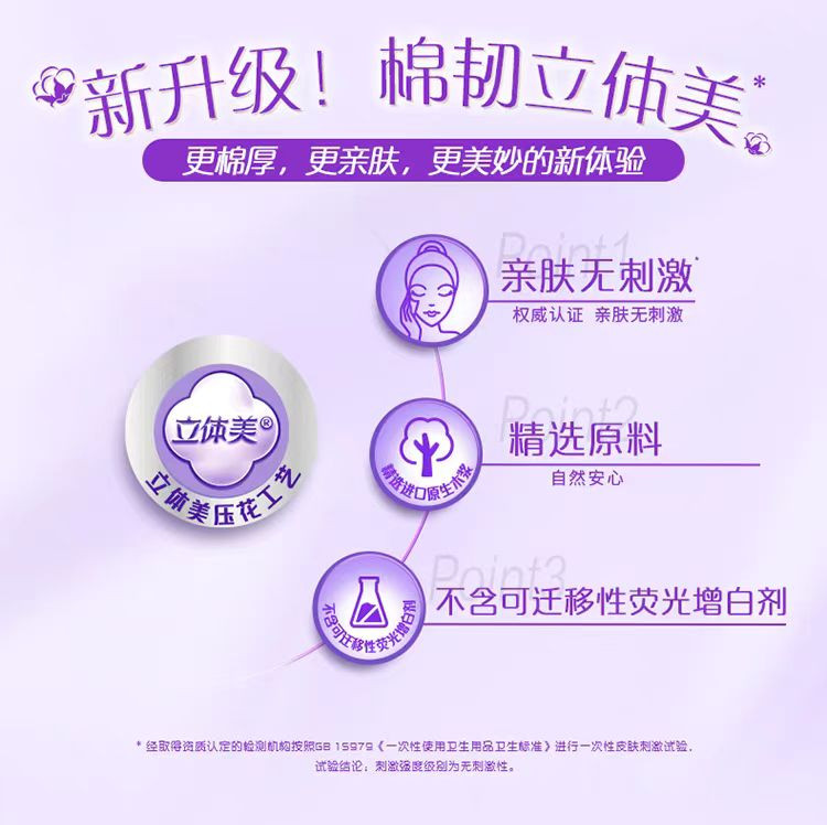 维达/Vinda 棉韧抽纸3层110抽S码家用实惠装餐巾面巾卫生纸巾