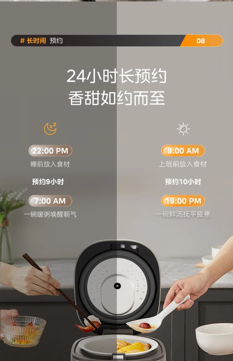 美的/MIDEA 电饭煲家用多功能电饭锅2升小容量智能快煮不粘官方正品旗舰