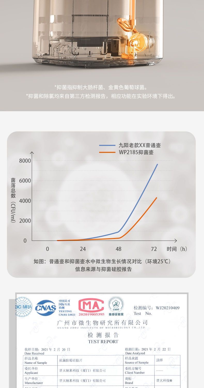 九阳/Joyoung 电热水瓶热水壶 5L大容量八段保温304不锈钢