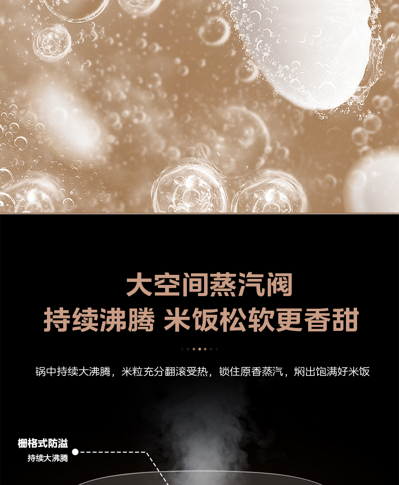 美的/MIDEA IH全智能电饭煲多功能家用4升古法炊煮预约柴火饭一键电饭锅