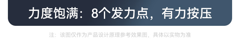 飞利浦/PHILIPS 腿部按摩器小腿按摩仪腿部肌肉足部膝盖按摩器捏腿美腿热敷