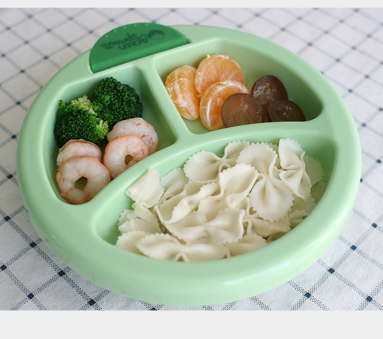  注水保温吸盘碗宝宝餐盘分隔碗婴幼儿餐