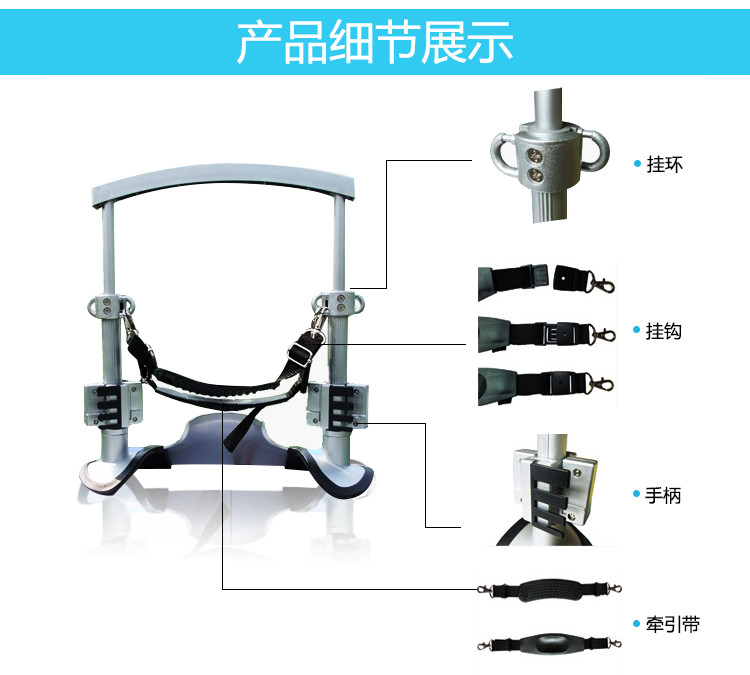 帝阳家纺 美妮 颈椎牵引器家用医用颈部拉伸病理疗治疗器颈托护颈颈椎矫正劲椎