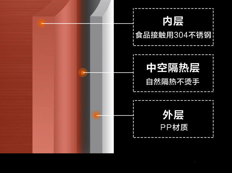 美的电热水壶家用304不锈钢正品电热烧水壶自动断电大容量开水壶