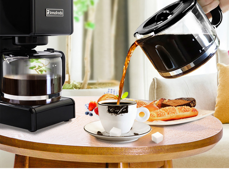 美式咖啡机家用全自动小型滴漏式迷你煮咖啡泡茶一体现磨冰咖啡壶