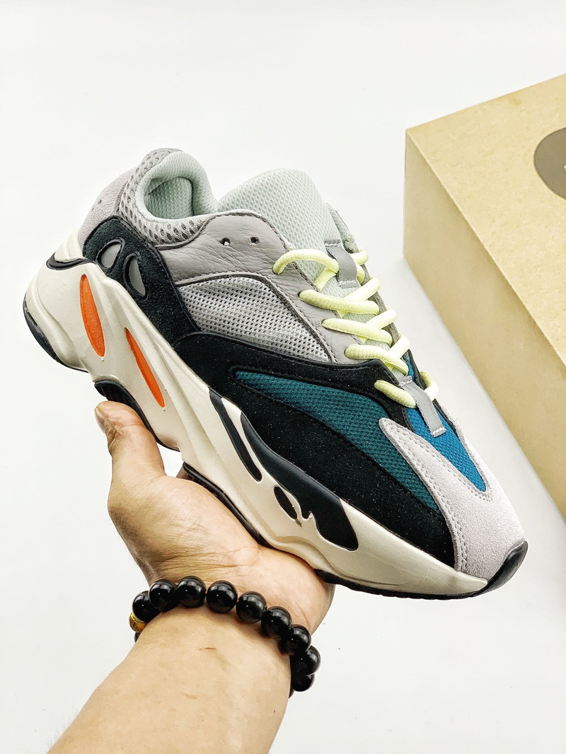 阿迪达斯 Adidas椰子Yeezy Boost 700 Teal Blue潮流百搭女休闲运动鞋男鞋