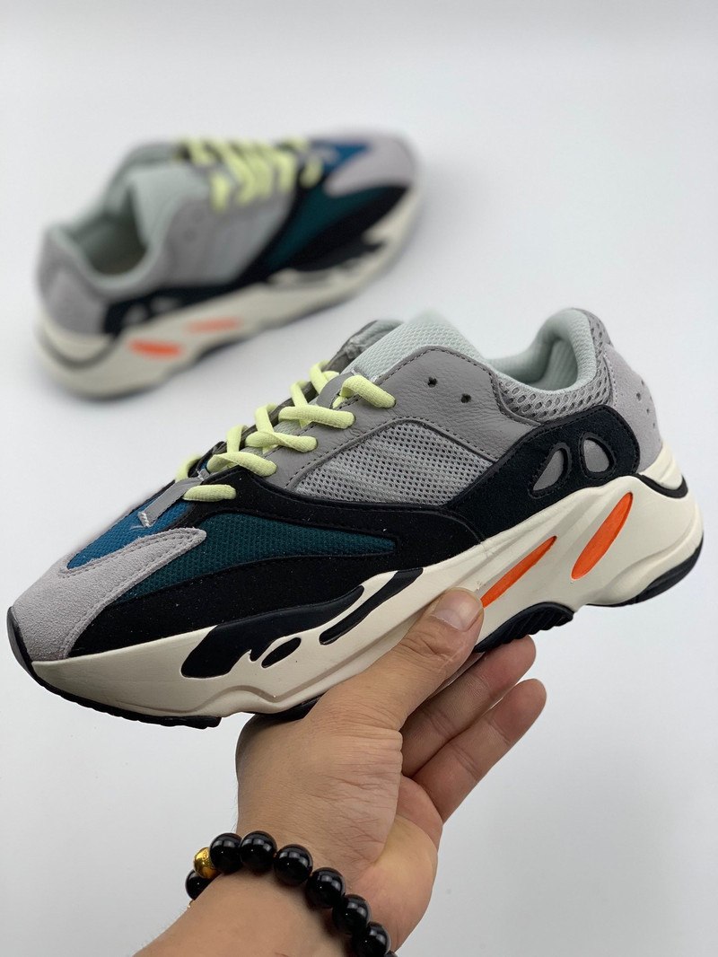 阿迪达斯 Adidas椰子Yeezy Boost 700 Teal Blue潮流百搭女休闲运动鞋男鞋