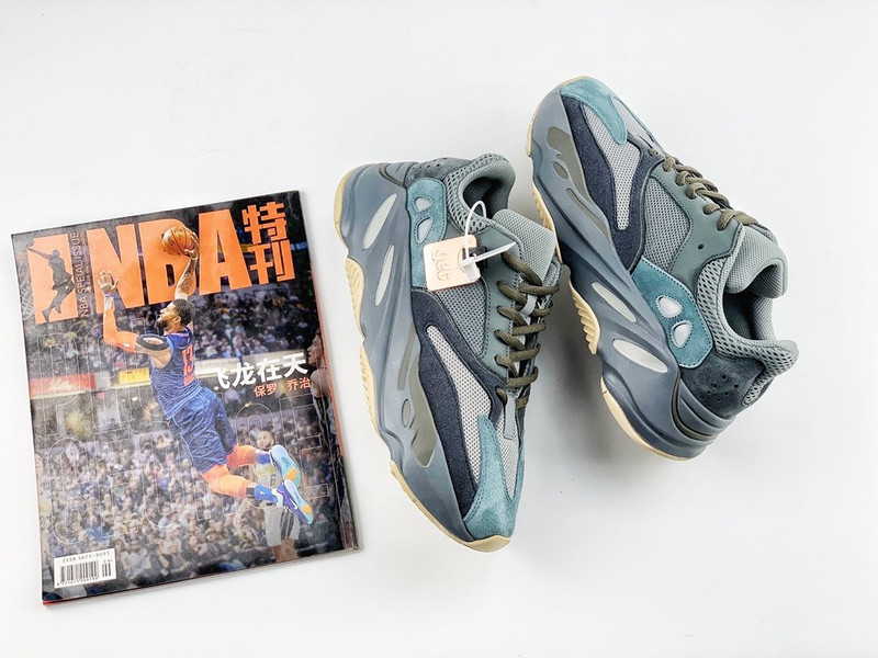 阿迪达斯 Adidas椰子Yeezy Boost 700 Teal Blue潮流百搭休闲运动鞋男鞋