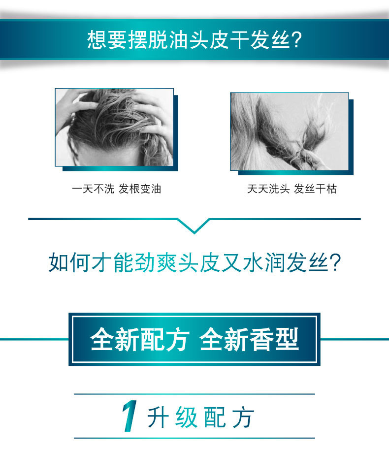 欧莱雅美发护发素透明质酸水润发乳400ml无硅去油控油补水柔顺头发正品