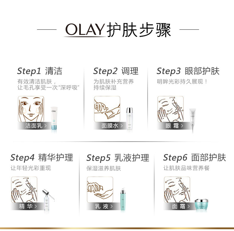 玉兰油/OLAY 乳液水感透白亮肤乳75ml脸部女保湿补水滋润清爽