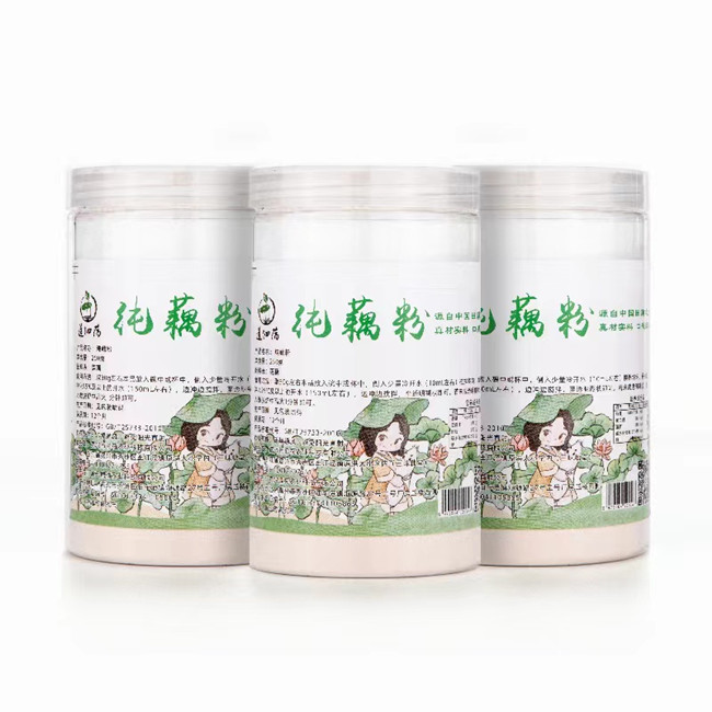 莲泗荡 自制纯手工藕粉250g  特惠价：32元