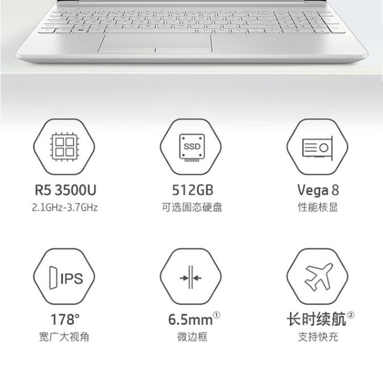 惠普/HP 星15青春版15.6英寸轻薄笔记 15S-gr0002au