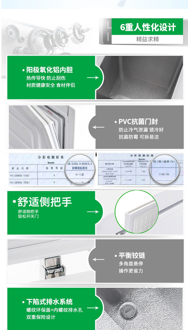 容声/Ronshen BD/BC-145MB家用单温冷柜转换柜冰柜顶开门冷冻卧式