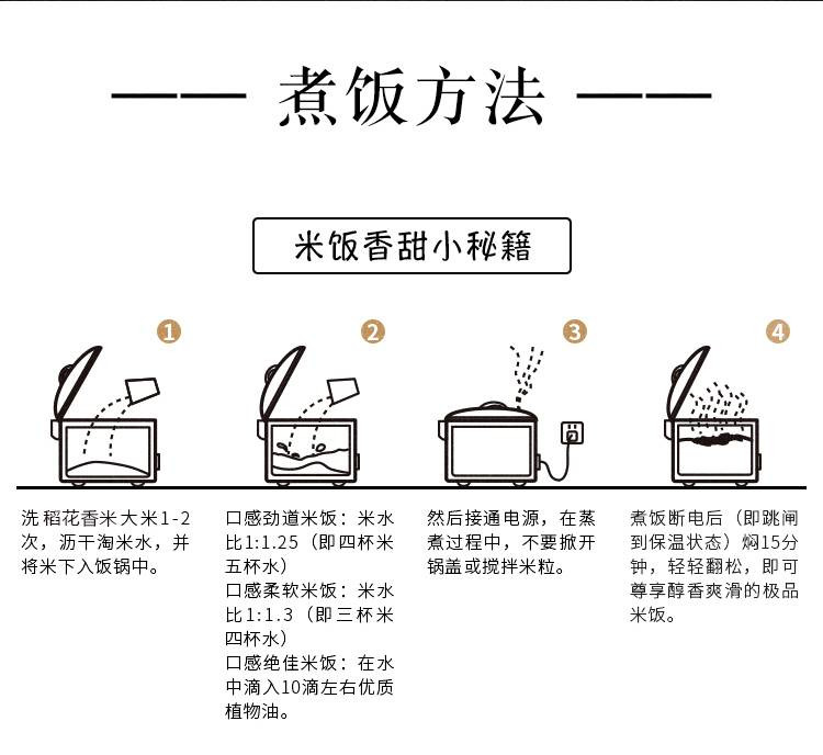 （四平发货）千里辽河稻花香二号5KG米砖 可视可追溯新鲜大米