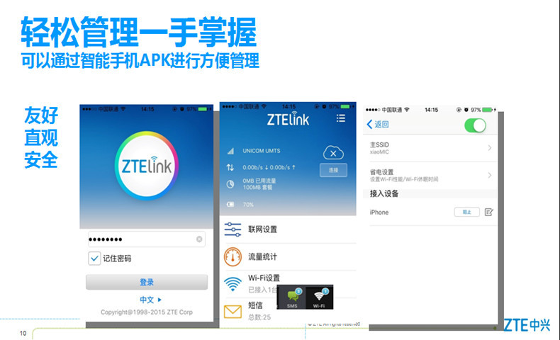 中兴/ZTE 中兴MF90G电信移动联通三网六模无线路由器全球通用4G路由器WiFi