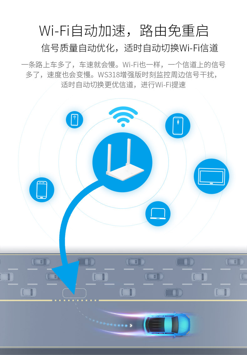 华为/HUAWEI 华为路由器 WS318 增强版