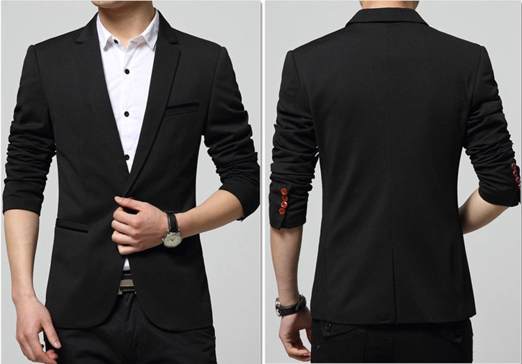 SY新款小西装男士韩版修身西服男版青年大码外套商务潮流