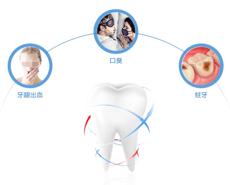 狮王（Lion） 3D剪切4列普通毛清洁牙刷 6支装  3D立体刷毛  颜色随机 日本进口