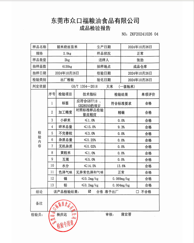 韶米府 【东莞馆】丝苗米5kg