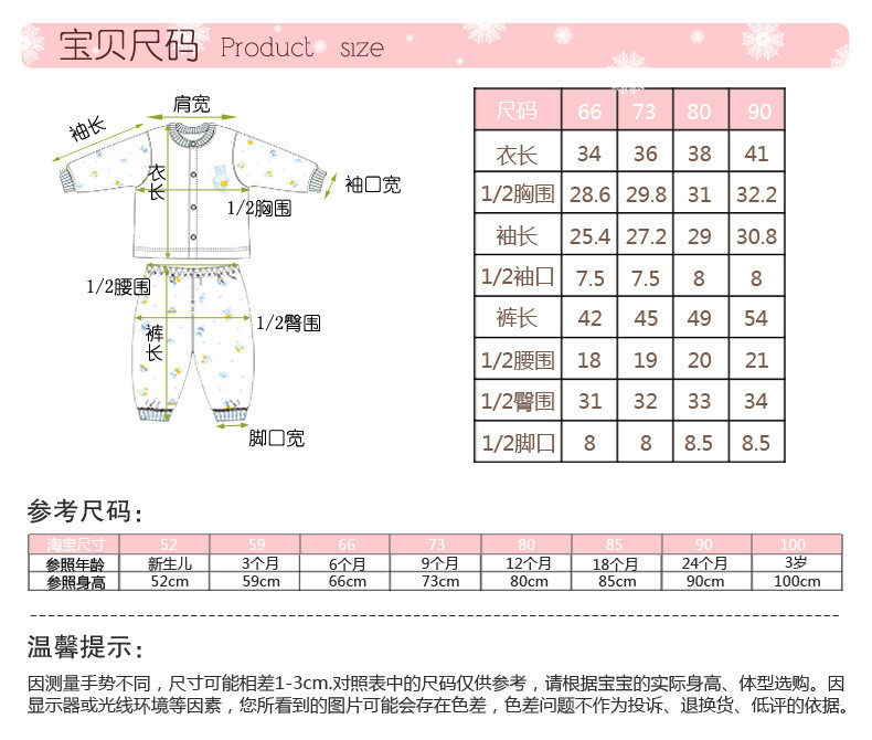 【惠州馆】冬款新品婴儿衣服儿童棉衣套装加厚男女宝宝外出偏开保暖棉服