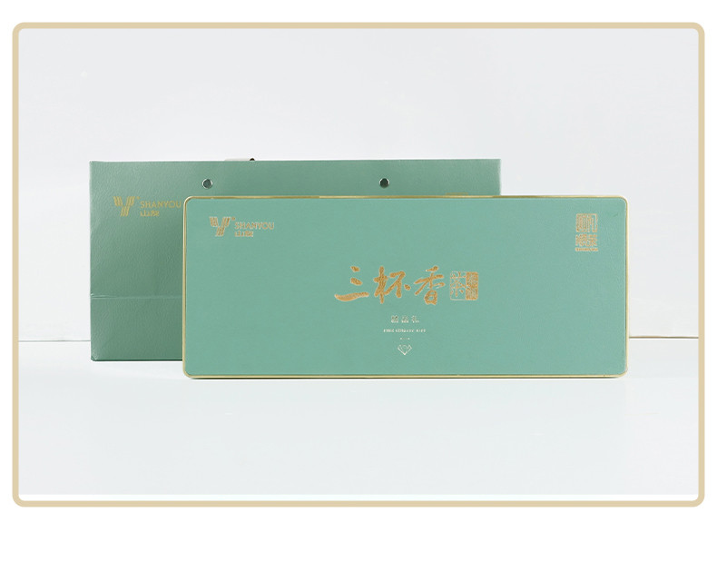 山友 精品顺茶三杯香（龙井C）125g*2	盒