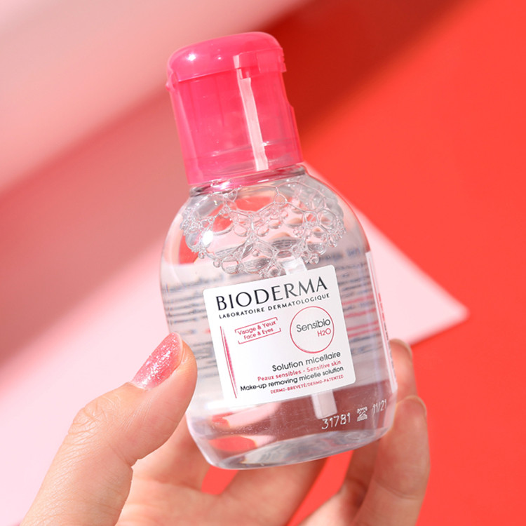 贝德玛/BIODERMA 贝德玛舒妍多效洁肤液100ml*3 粉盖 专柜小样