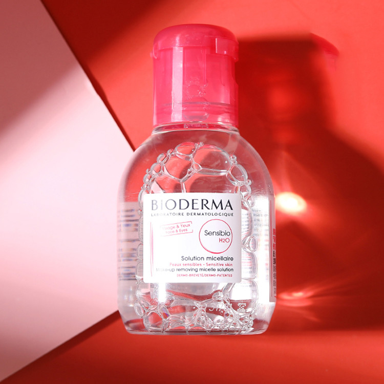 贝德玛/BIODERMA 贝德玛舒妍多效洁肤液100ml*3 粉盖 专柜小样