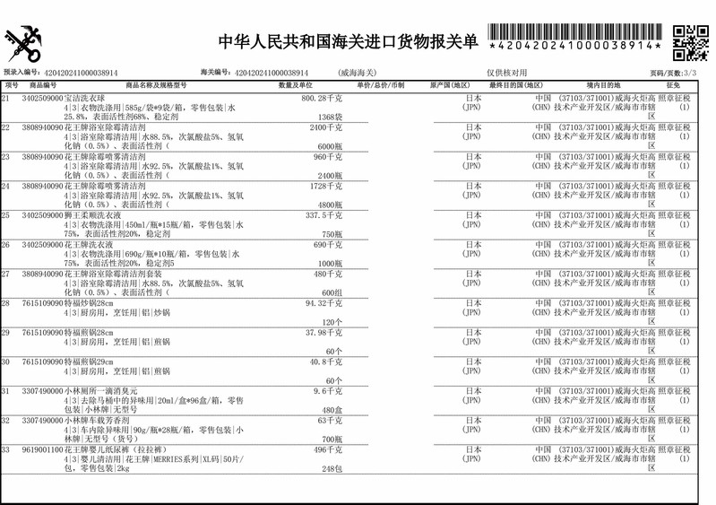 狮王/Lion 日本原装TOP持久香氛柔顺洗衣液(瓶装)