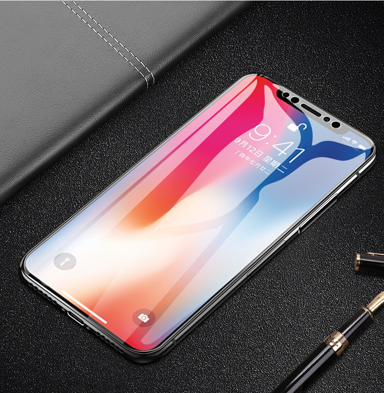 iphoneXSMAX水凝膜苹果8代钢化XR软膜6s防爆手机Plus保护贴膜6SP全屏7/8P高清膜