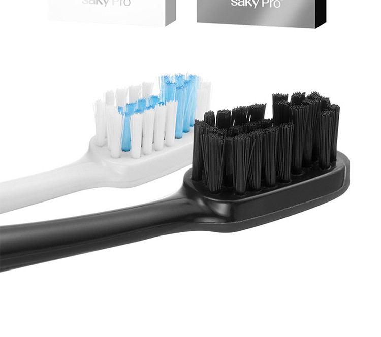 舒客 G1电动牙刷替换刷头4支装 标准清洁型-黑色
