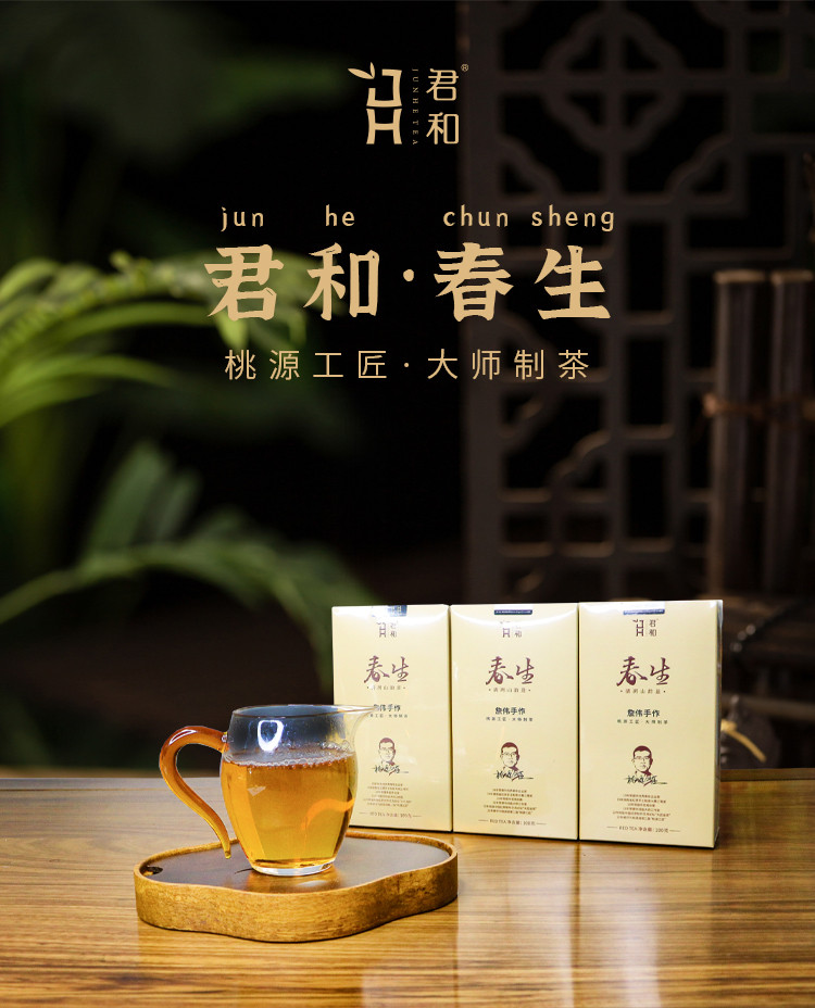 君和 [常德振兴馆】桃源红茶-春生100g  常德名茶