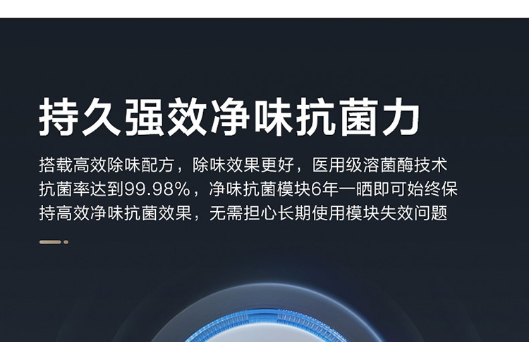 美的/MIDEA  十字四门冰箱净味除菌智能变频家用电冰箱468升BCD-468WSGPZM风冷无霜