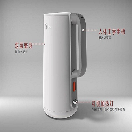 【限信阳地区积分兑换专用，不对外销售】美的（Midea）电水壶 HJ1515A『食品级304内胆』