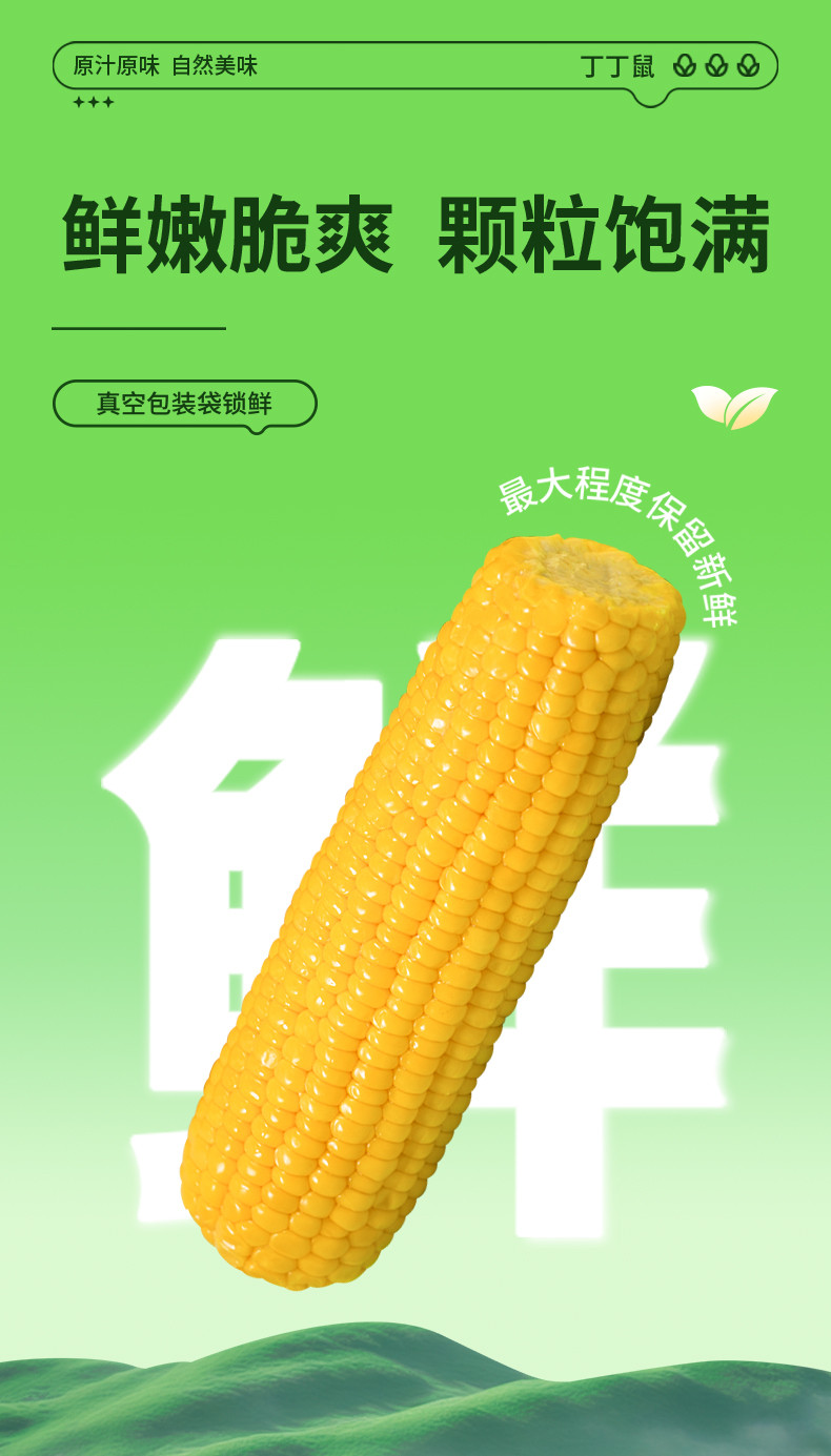 丁丁鼠 水果玉米	250g*8支