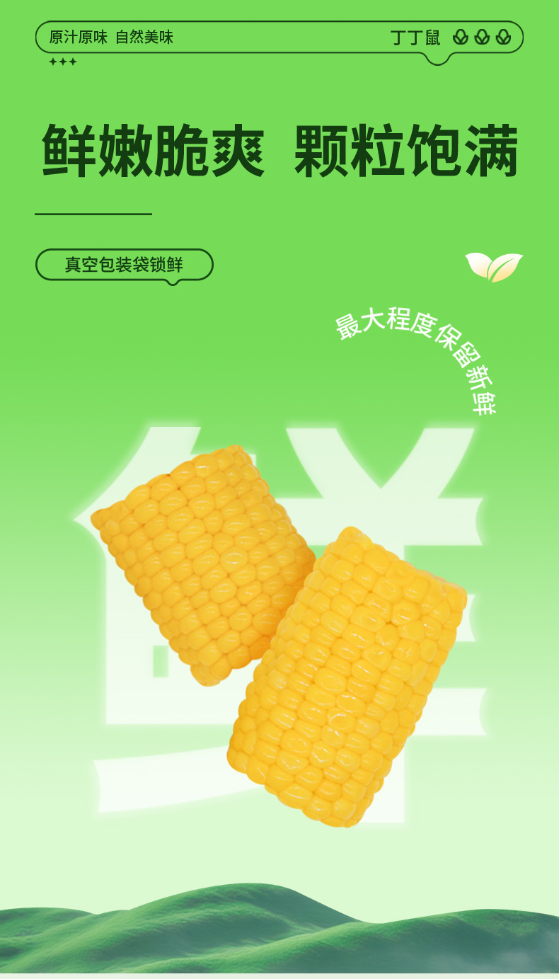 丁丁鼠 水果玉米段	100g*10支