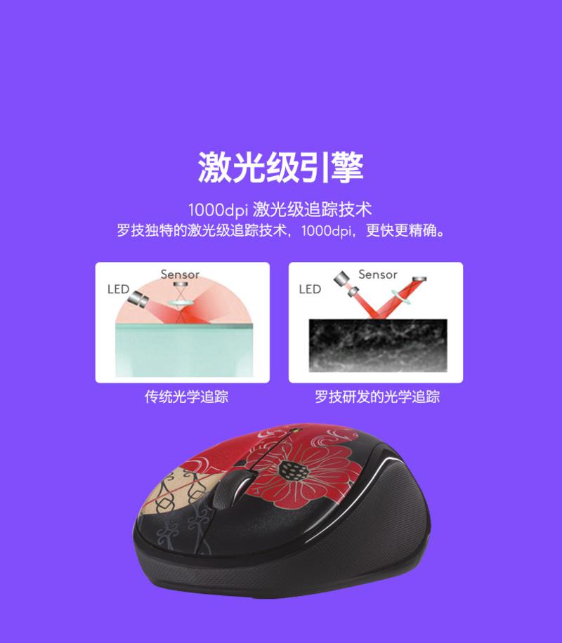 罗技/Logitech MK365 无线键鼠套装 巧克力按键鼠标键盘套件包邮