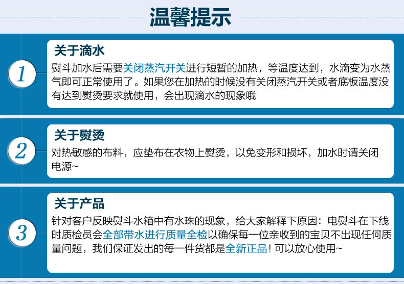 飞科/FLYCO 飞科电熨斗蒸汽可调节家用手持式喷雾电烫斗FI-9309