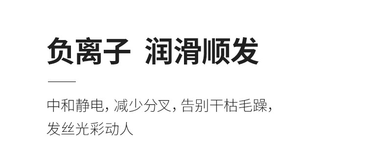 飞科 FLYCO 电吹风机负离子护发家用磁吸集风嘴可折叠FH6276 1800W