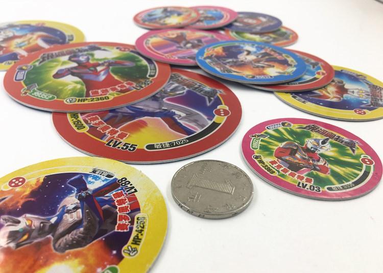 卡牌动漫英雄奥特曼卡片大战怪兽 塑料加厚卡牌 游戏纪念卡 收藏卡 随机9张