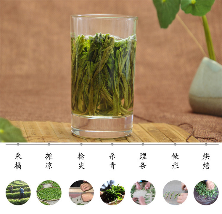 徽将军太平猴魁100g安徽黄山特级茶叶散罐装绿茶