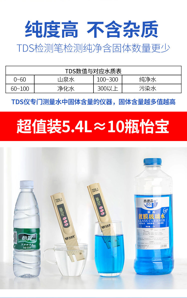 【到手价12.9元】玻璃水4瓶装 零度不结冰强力去污四季通用玻璃镀膜防雨水