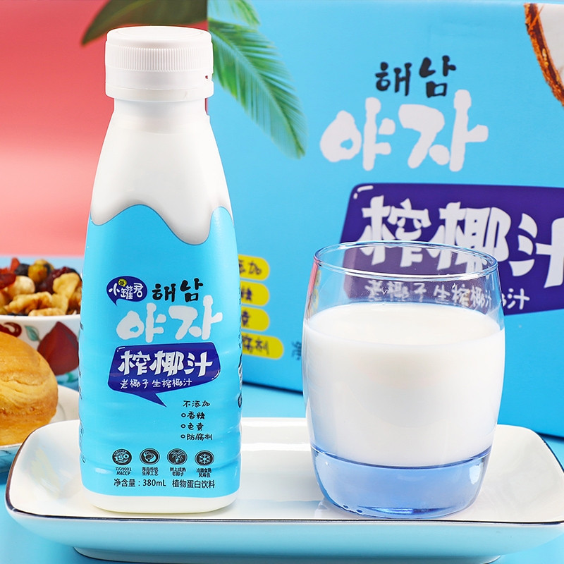 罐君 海南榨椰汁(瓶装380ml* 15瓶)